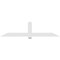 Ekena Millwork Eugene Architectural Grade PVC Gable Bracket, 96"W x 24"H x 2"D x 6"F, 6/12 Pitch GBP096X24X0206EUG00 - alternate 2